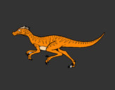 Dibujo Velociraptor pintado por federicci