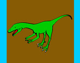 Dibujo Velociraptor II 1 pintado por federicci
