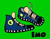 Dibujo Zapatillas pintado por emerlyn