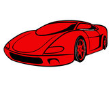 Dibujo Automóvil deportivo pintado por AlineA