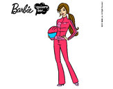 Dibujo Barbie piloto de motos pintado por lmiriam89