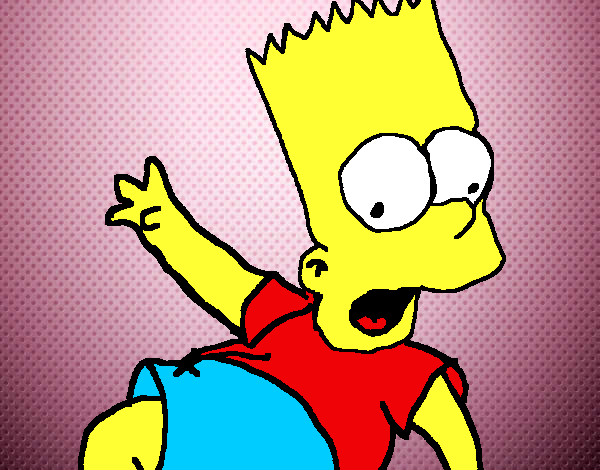 Dibujo Bart 2 pintado por sofiapoble
