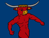 Dibujo Cabeza de búfalo pintado por federicci