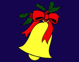 Dibujo Campana de navidad pintado por emilyluis