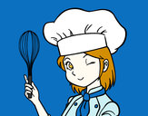 Dibujo Cocinera pintado por Alois