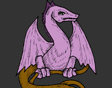 Dibujo Dragón 2 pintado por federicci