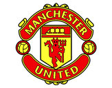 Dibujo Escudo del Manchester United pintado por federicci