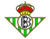 Dibujo Escudo del Real Betis Balompié pintado por federicci