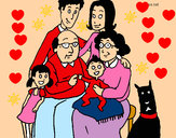 Dibujo Familia pintado por AlexisBb