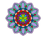 Dibujo Mandala 20 pintado por galatea