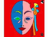 Dibujo Máscara italiana pintado por MARITTOTEs