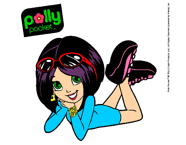 Dibujo Polly Pocket 13 pintado por paola89