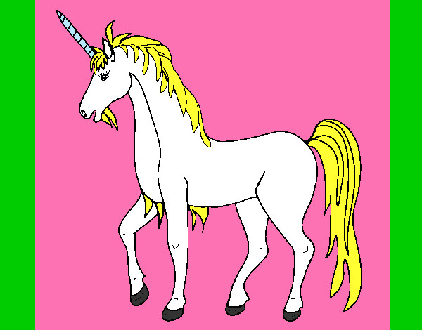 unicornio blanco