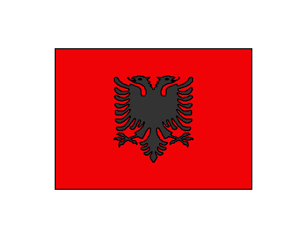 Dibujo Albania pintado por federicci