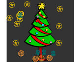 Dibujo Árbol de navidad II pintado por javi22