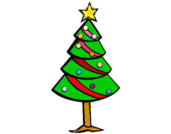 Dibujo Árbol de navidad II pintado por vilmacasas