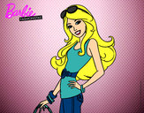 Dibujo Barbie casual pintado por Marini