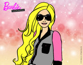 Dibujo Barbie con gafas de sol pintado por alissvettz