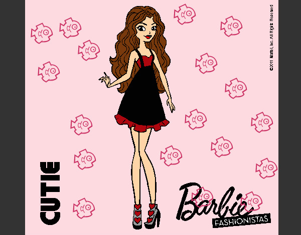 Dibujo Barbie Fashionista 3 pintado por alissvettz