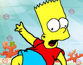 Dibujo Bart 2 pintado por pablaudia