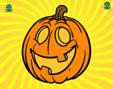 Dibujo Calabaza de Halloween pintado por Quira