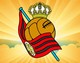 Dibujo Escudo de la Real Sociedad de Fútbol pintado por martincito