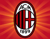 Dibujo Escudo del AC Milan pintado por JOHA2