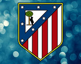 Dibujo Escudo del Club Atlético de Madrid pintado por JOHA2