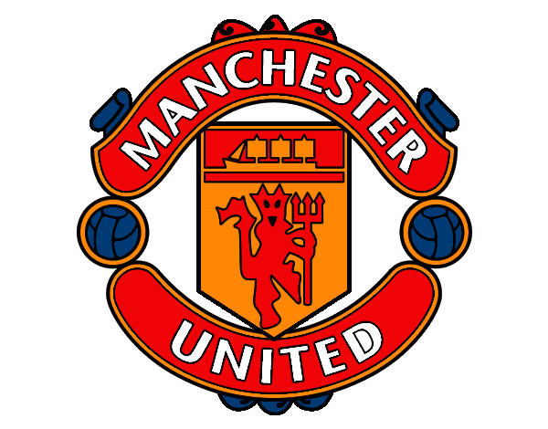 Dibujo Escudo del Manchester United pintado por martincito