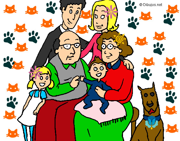 Dibujo Familia pintado por Juliana200