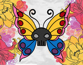 Dibujo Mariposa Emo pintado por Danneliese