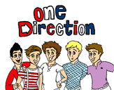 Dibujo One Direction 3 pintado por Naomylove