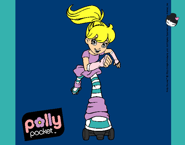Dibujo Polly Pocket 18 pintado por Quira