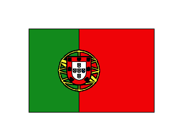Dibujo Portugal pintado por federicci