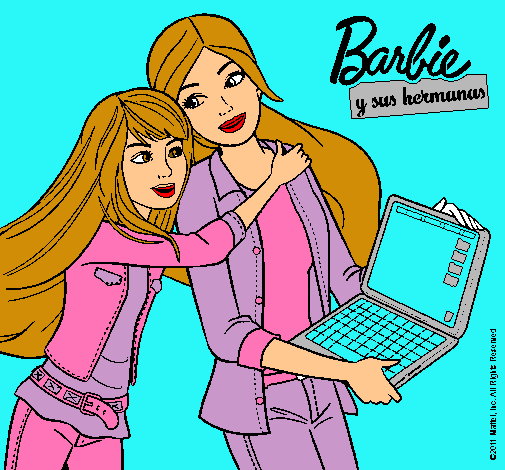 El nuevo portátil de Barbie