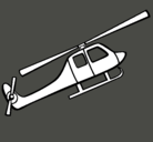 Dibujo Helicóptero de juguete pintado por helico