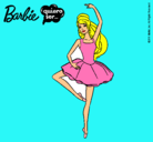 Dibujo Barbie bailarina de ballet pintado por luciamoji