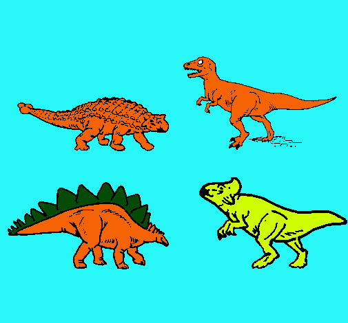 Dinosaurios de tierra