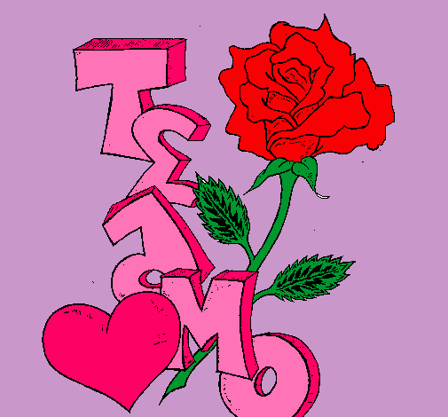 Dibujo de Te amo II pintado por Pink-punk en  el día 01-01-12 a  las 17:35:23. Imprime, pinta o colorea tus propios dibujos!
