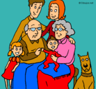 Dibujo Familia pintado por rdsewqazxrry