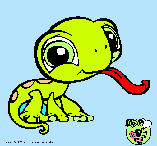 Lagarto Littlest Pet Shop