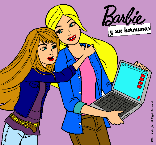 El nuevo portátil de Barbie