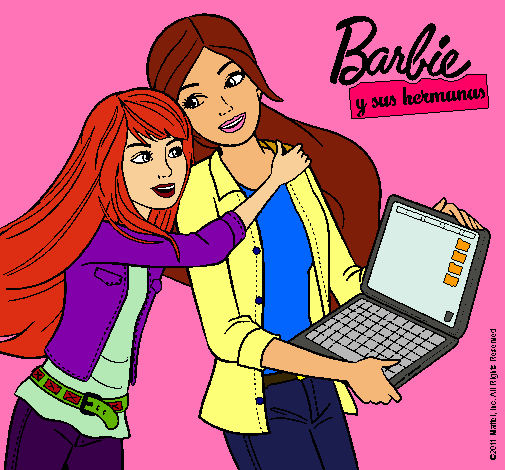 El nuevo portátil de Barbie