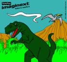 Dibujo Imaginext 14 pintado por ayax