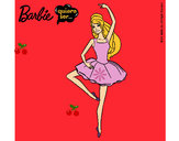 Dibujo Barbie bailarina de ballet pintado por perla2-5
