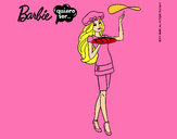 Dibujo Barbie cocinera pintado por kityflu15