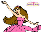 Dibujo Barbie feliz pintado por Millaray7