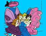 Dibujo Barbie y sus amigas en hadas pintado por nickmichel