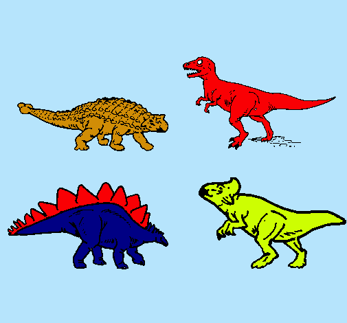 Dinosaurios de tierra