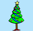Dibujo Árbol de navidad II pintado por MarCerdan